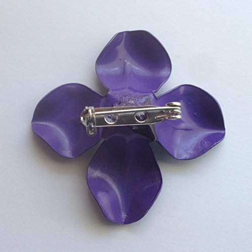 Small Purple Brooch